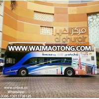 66 seater half open top sightseeing bus with GCC certificate