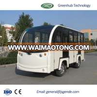 all closed High quality 14 seats electric sightseeing car for sale