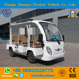 Ce Approved 14 Seats Electric Sightseeing Car